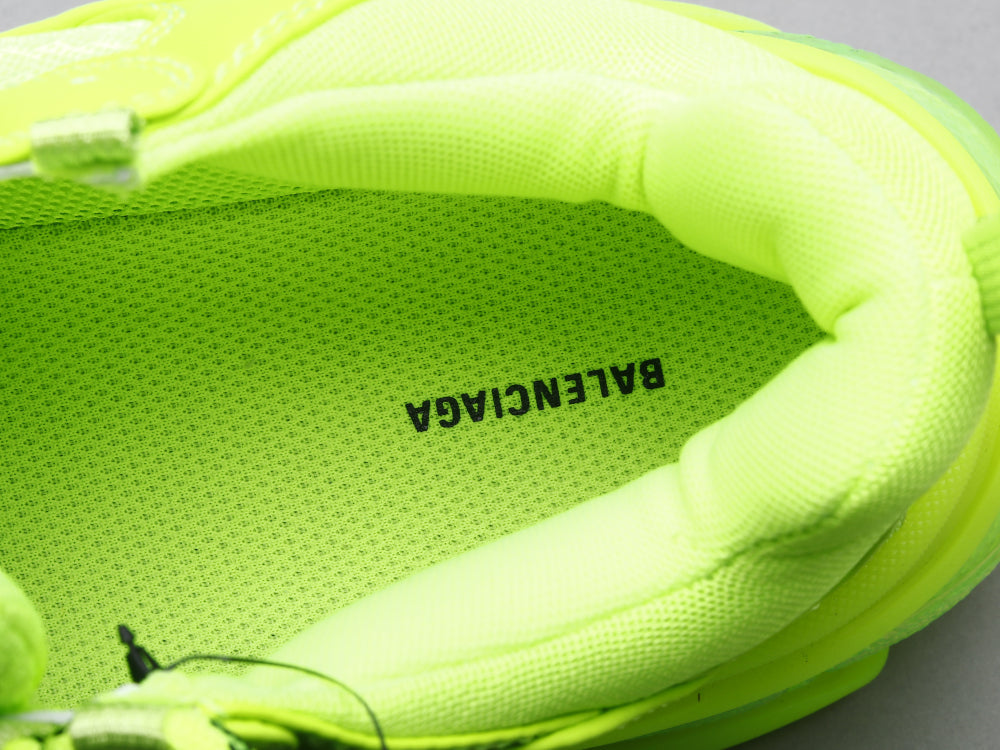 BL - Bla Air Cushion  Fluorescent Green Sneaker