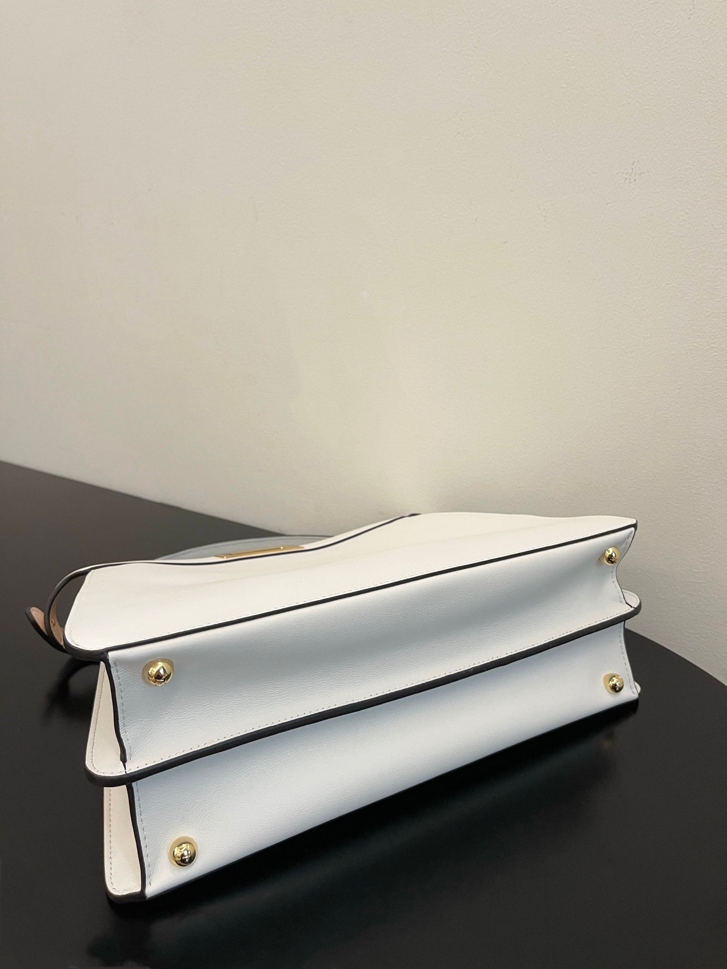 FI Peekaboo ISeeU Petite White Small Bag For Woman 20cm/8in