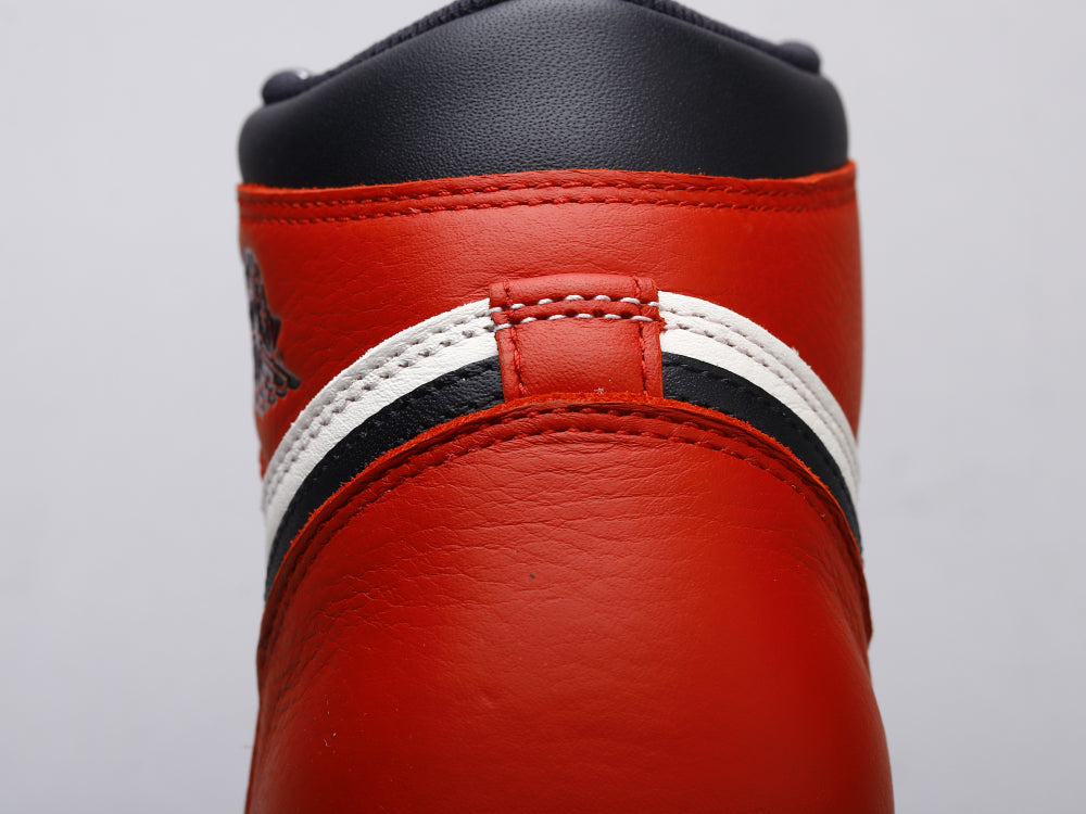 BL - AJ1 black red toe