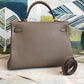 HM Kelly Retourne 35 Greige Togo Palladium Hardware For Women 13.7in/35cm