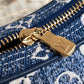 LV Loop Since 1854 Jacquard Navy Blue By Nicolas Ghesquière For Cruise Show, WoHandbags 9.1in/23cm LV M81166