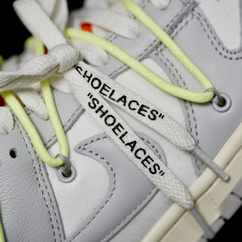 BL - OW x Dunk (NO.43) green shoelace orange buckle