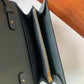 HM Constance Togo Long Wallet 21cm/8.3in Gold Toned Hardware For Women Grey