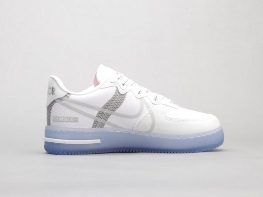 BL - AF1 React Ice Blue Low Top