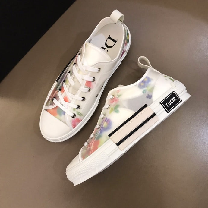 BL - DIR B23 Flowers Print LOW-TOP SNEAKER