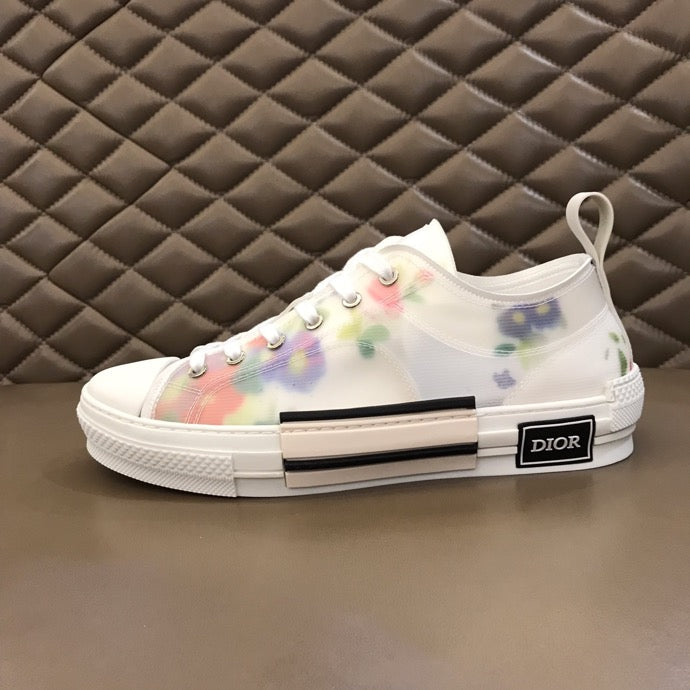 BL - DIR B23 Flowers Print LOW-TOP SNEAKER