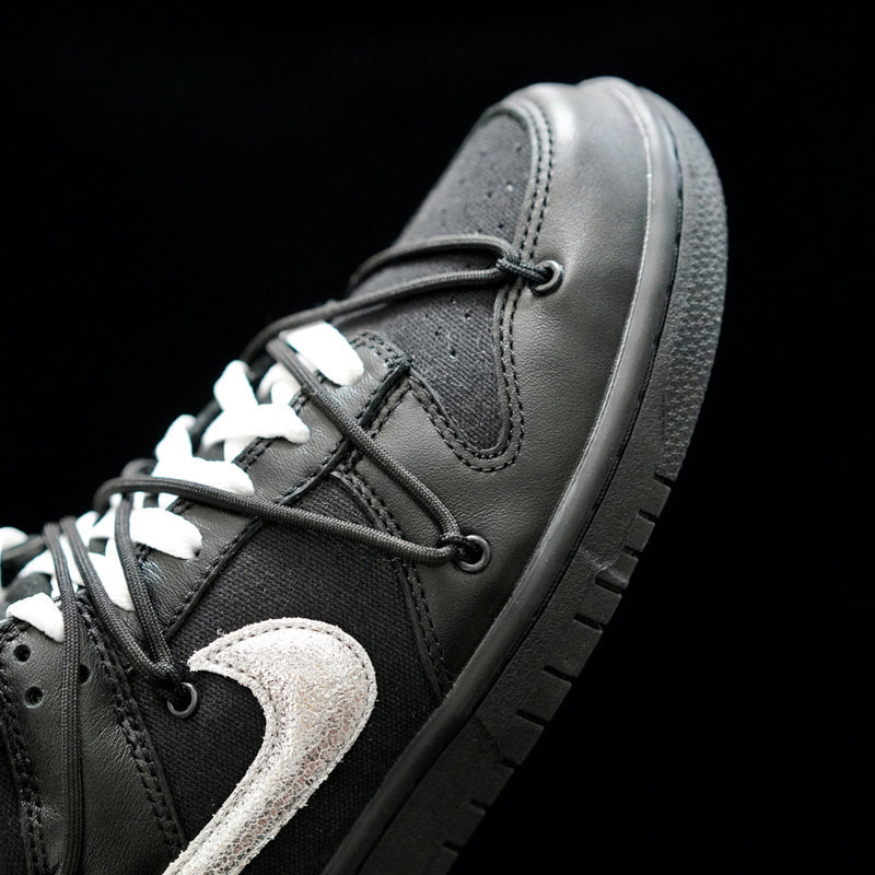 BL - OW x Dunk (NO.50) Black Silver