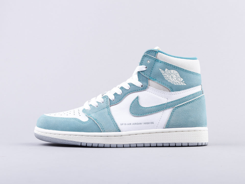 BL - AJ1 Green Suede Tiffany