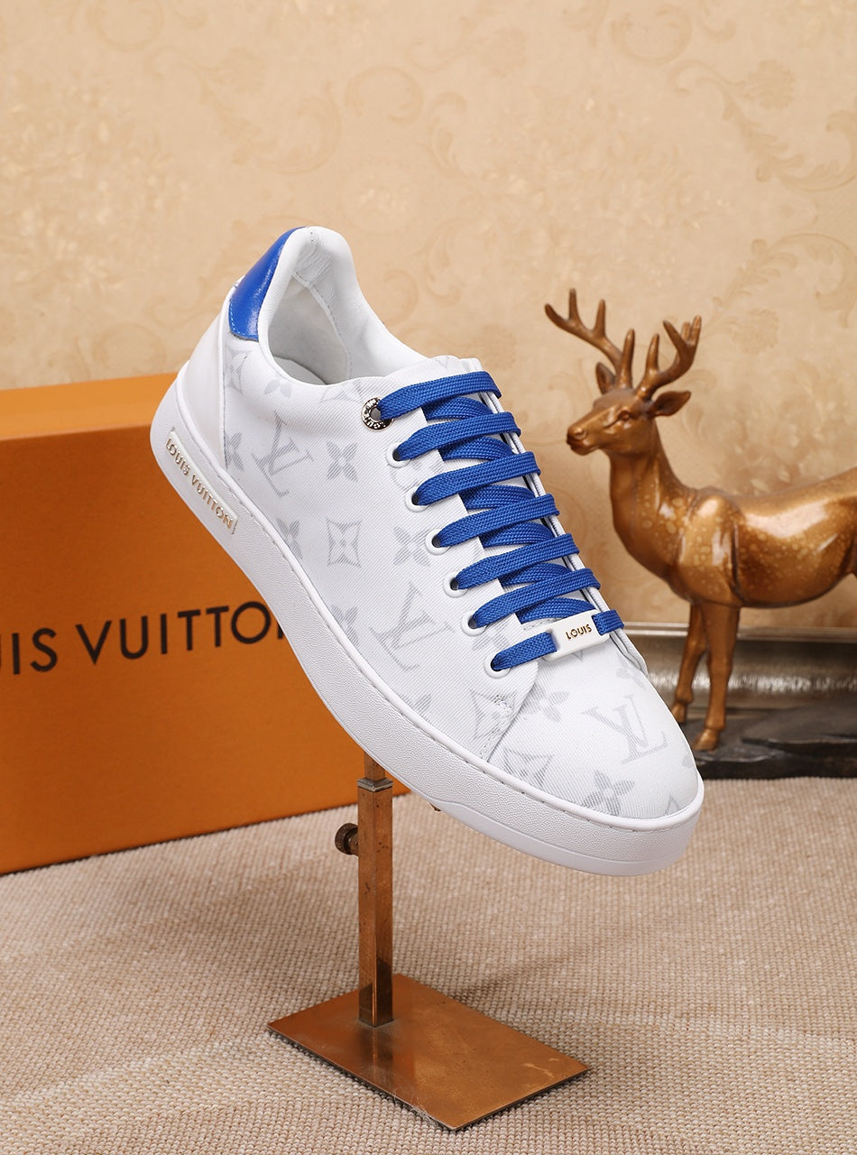 BL - LUV Time Out Blue And White Sneaker
