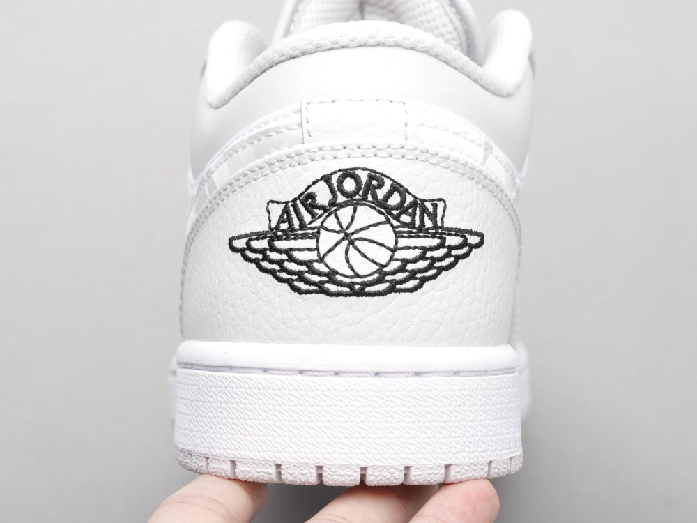 BL - AJ1 grey and white caBLuflage