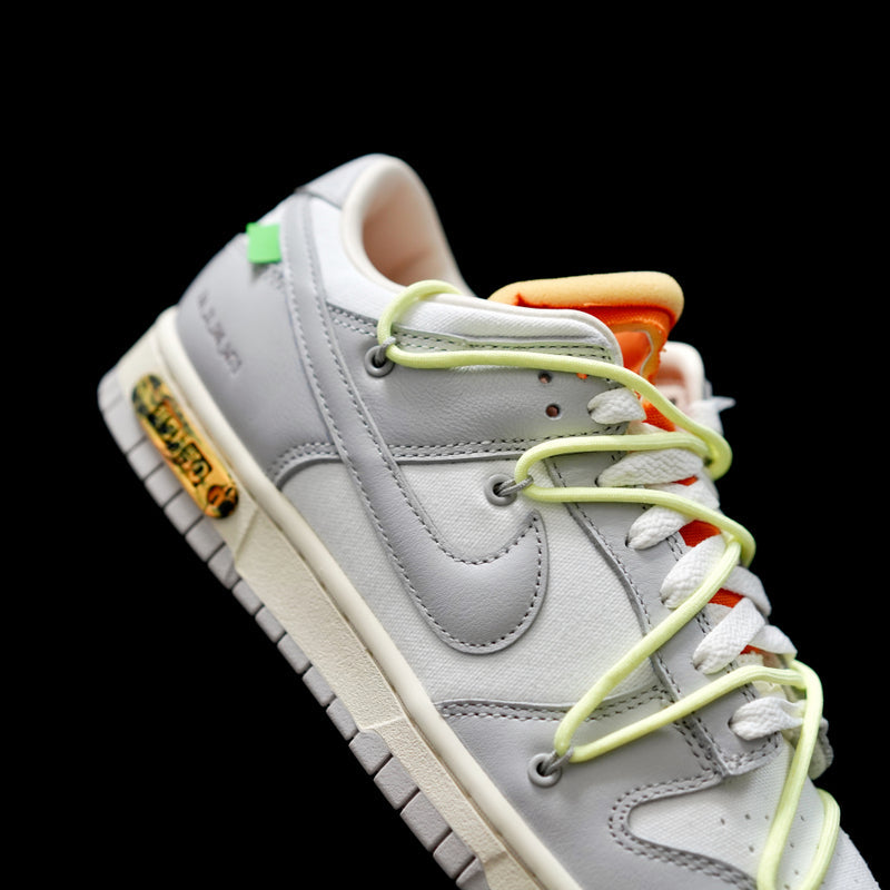 BL - OW x Dunk (NO.43) green shoelace orange buckle