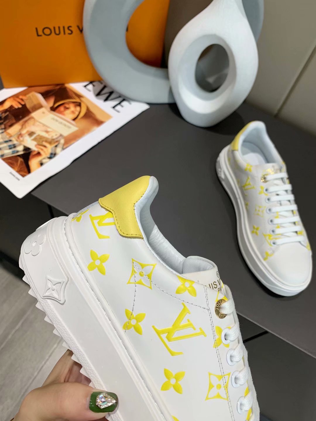 BL - LUV Time Out Yellow Sneaker