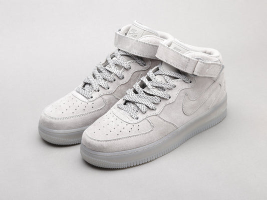 BL - AF1 Mid-top grey suede Champion