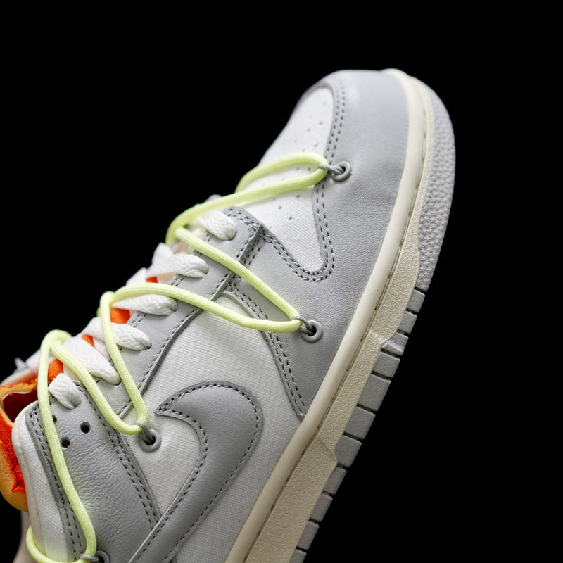 BL - OW x Dunk (NO.43) green shoelace orange buckle