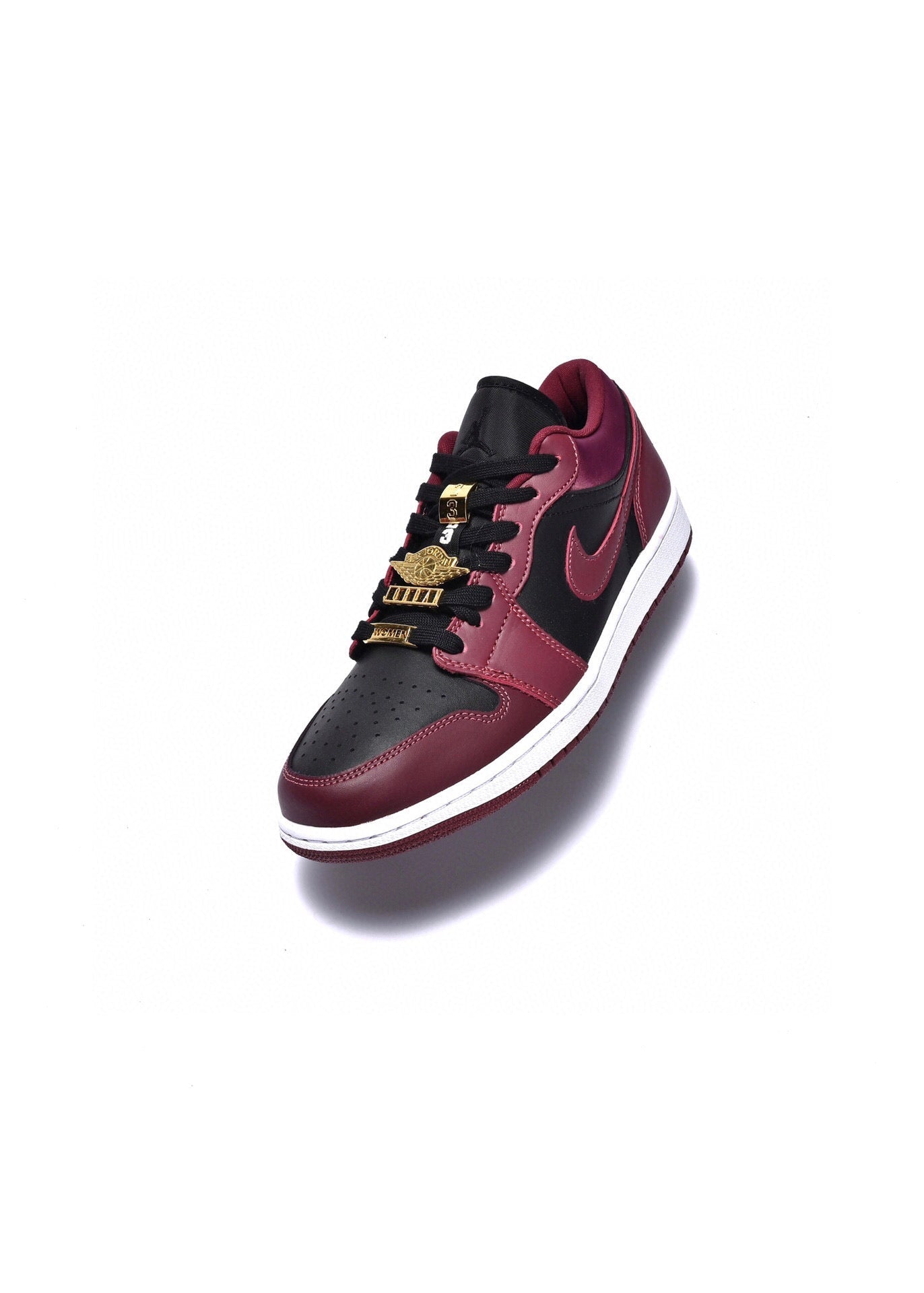 BL - AJ1 low wine red metal wings