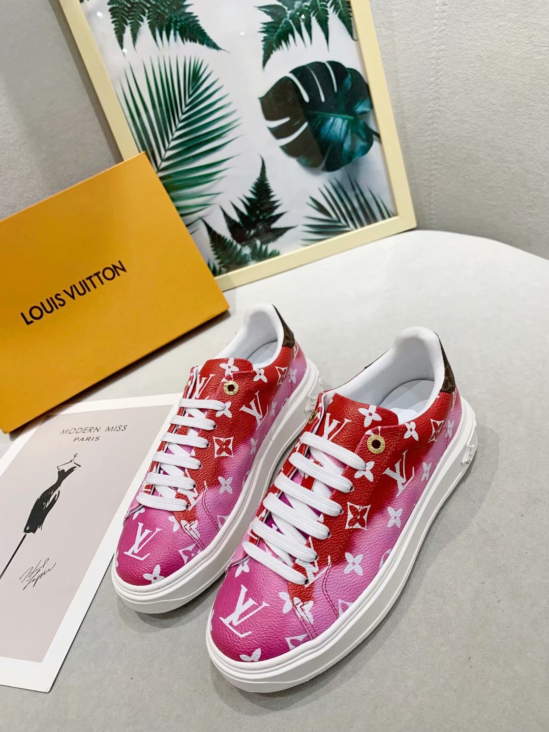 BL - LUV Casual Low Pink Sneaker