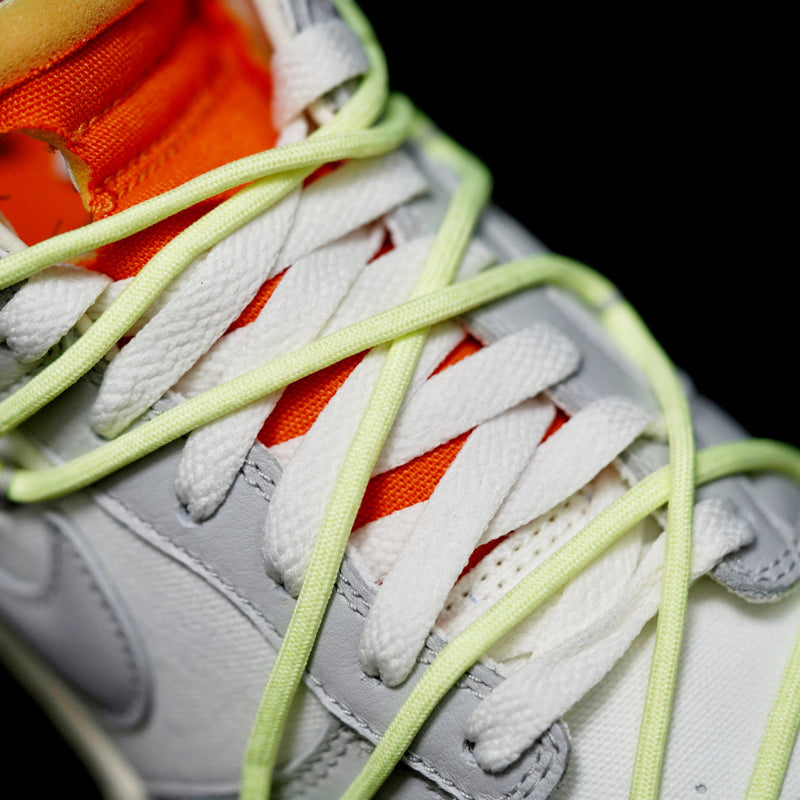 BL - OW x Dunk (NO.43) green shoelace orange buckle