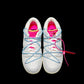 BL - OW x Dunk (NO.38) light blue shoelace pink buckle