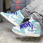 BL - AJ1 Green Suede Tiffany