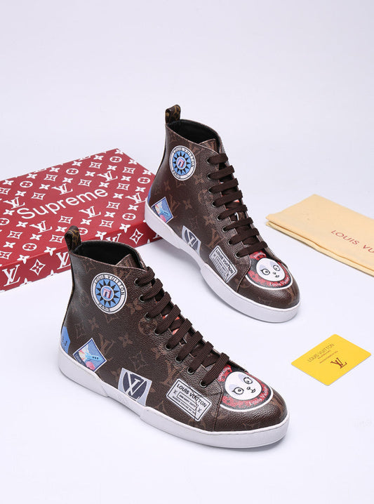 BL - LUV Stellar Trainer Boot Brown Sneaker