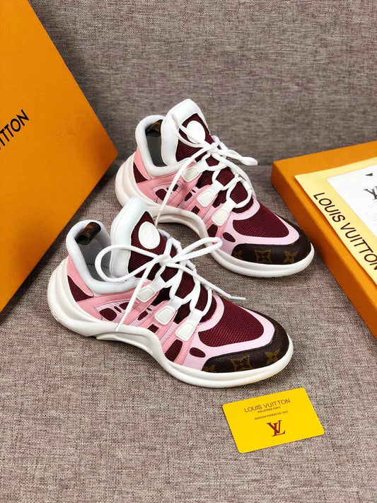 BL - LUV Archlight Pink Brown Sneaker