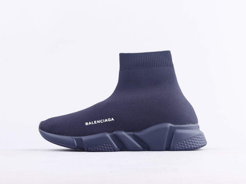 BL - Bla Socks And Shoes Pure Black Sneaker