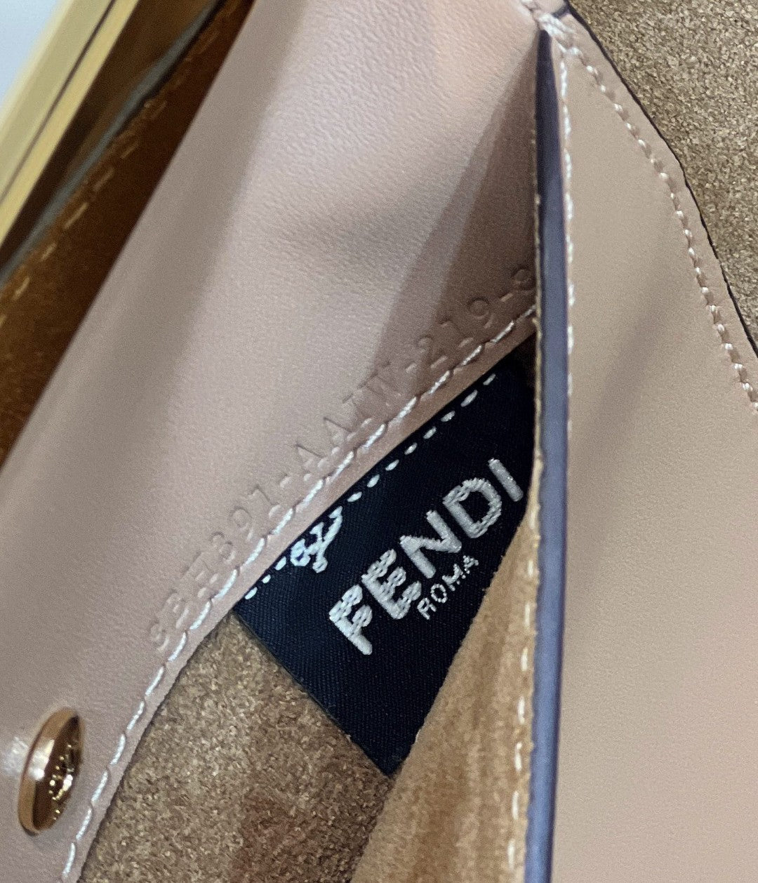 FI Way Medium Beige Bag For Woman 29.5cm/11.5in