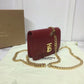 BB Tb Chain Belt Bag Red For Women, Bags 6.6in/17cm