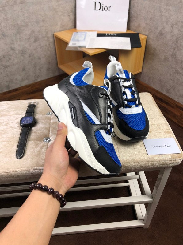 BL - DIR B22 Black Blue Sneaker