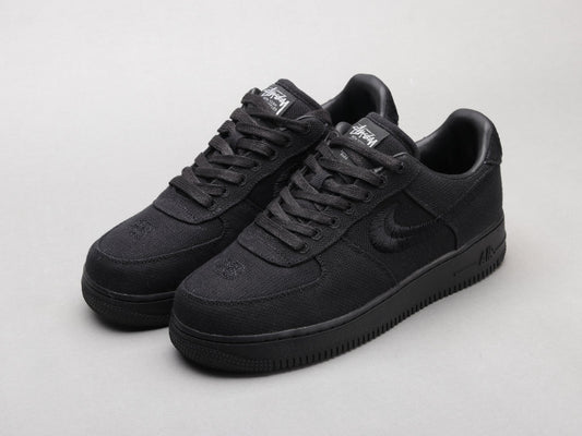 BL - Stussy x AF1 Pure Black