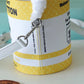 LV Paint Can Coated Canvas By Virgil Abloh’s Yellow For Women, Women’s Bags, Shoulder And Crossbody Bags 6.7in/17cm LV M81593