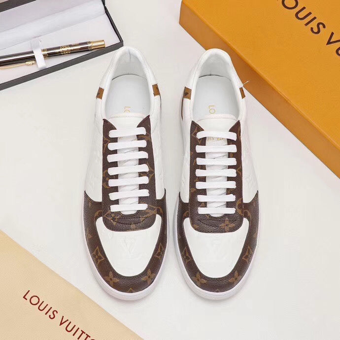 BL - LUV Casual Low White Brown Sneaker