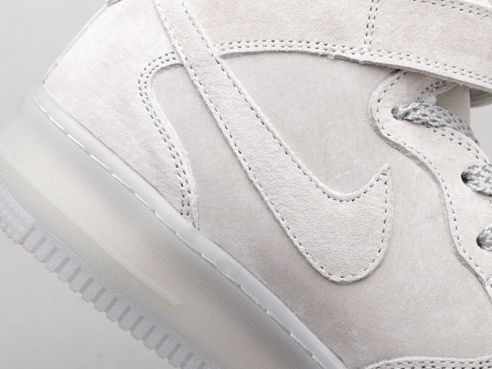 BL - AF1 Mid-top grey suede Champion