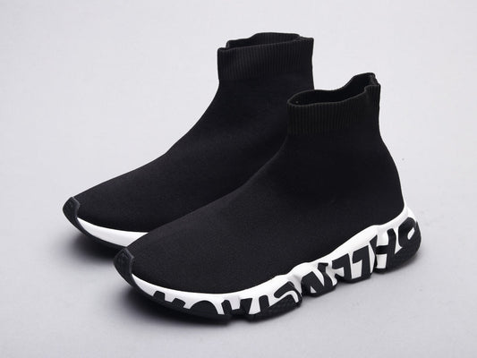 BL - Bla Socks Shoes Black and White Sneaker