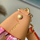 LV Loop Since 1854 Jacquard Pink By Nicolas Ghesquière For Cruise Show, WoHandbags 9.1in/23cm LV M81166