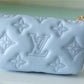 LV Wallet On Strap Bubblegram Monogram In Wallets and Small Leather Goods For Women Bleu Glacier Blue 7.9in/20cm LV M81399