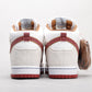 BL - Beige and red hook high top knight color matching