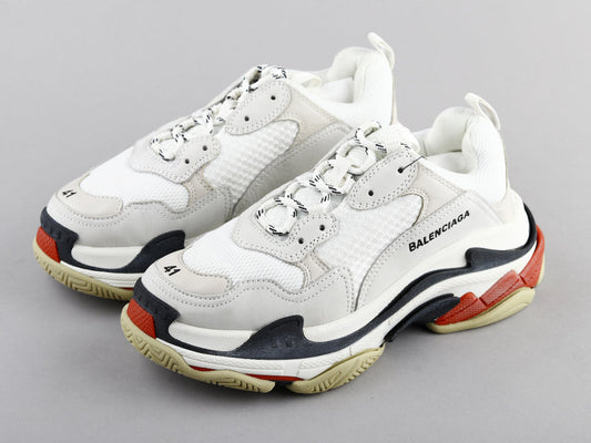 BL - Bla Triple S White Red Sneaker