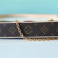 LV Easy Pouch On Strap Monogram Canvas For Women,  Shoulder And Crossbody Bags 19cm/7.5in LV