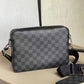 LV Trio Messenger Damier Graphite Canvas For Men, Bags, Crossbody Bags 9.8in/25cm LV N58040