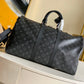 LV Keepall Bandouliere 45 Monogram Eclipse Canvas For Men, Bags, Travel Bags 17.7in/45cm LV M40569