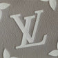 LV Bagatelle Monogram Empreinte Tourterelle Gray / Creme Beige For Women,  Shoulder And Crossbody Bags 22cm/8.7in LV M46112