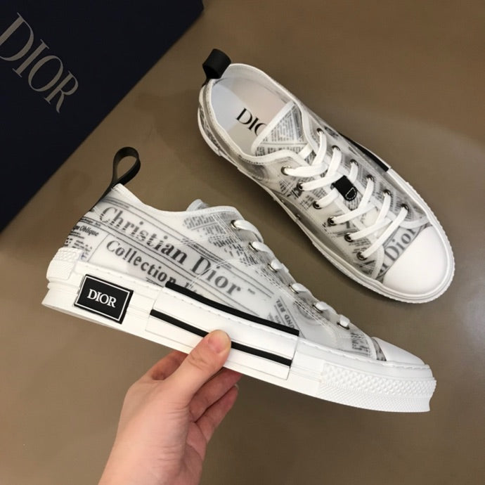 BL - DIR B23 Newspaper LOW-TOP SNEAKER