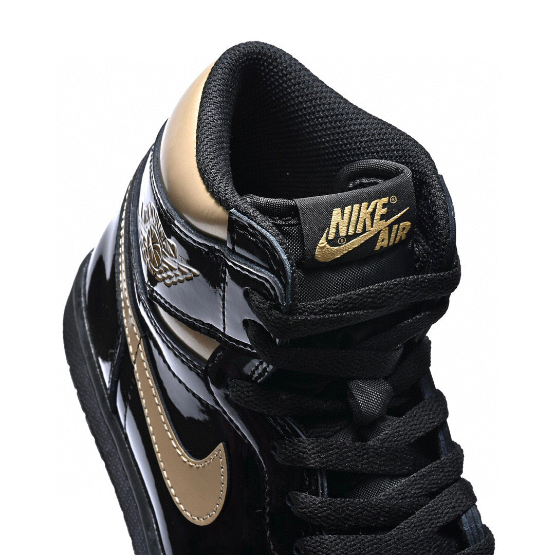 BL - AJ1 High Black Gold