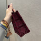 DI Mini Tote Book Oblique Red Canvas For Women 23cm/9in CD