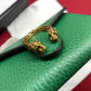 gg Super Mini Dionysus Chain Bag Emerald Green Metal-Free Tanned For Women 4in/11cm gg