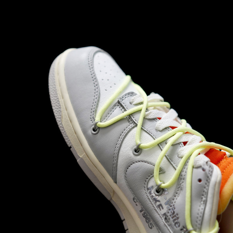 BL - OW x Dunk (NO.43) green shoelace orange buckle