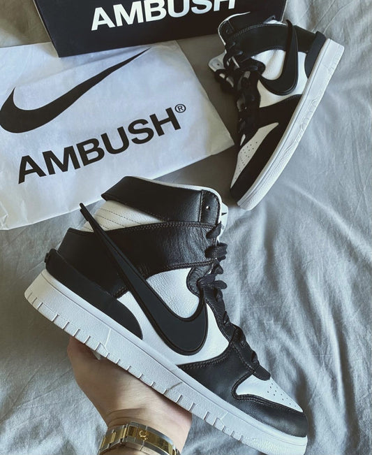 BL - AMBUSH x DUNK HIGH Black & White Collaboration