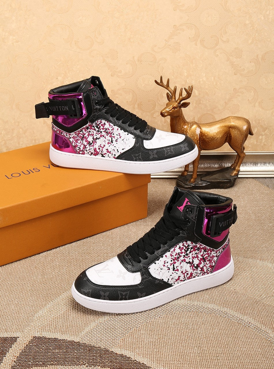 BL - LUV Rivoli High Pink Sneaker