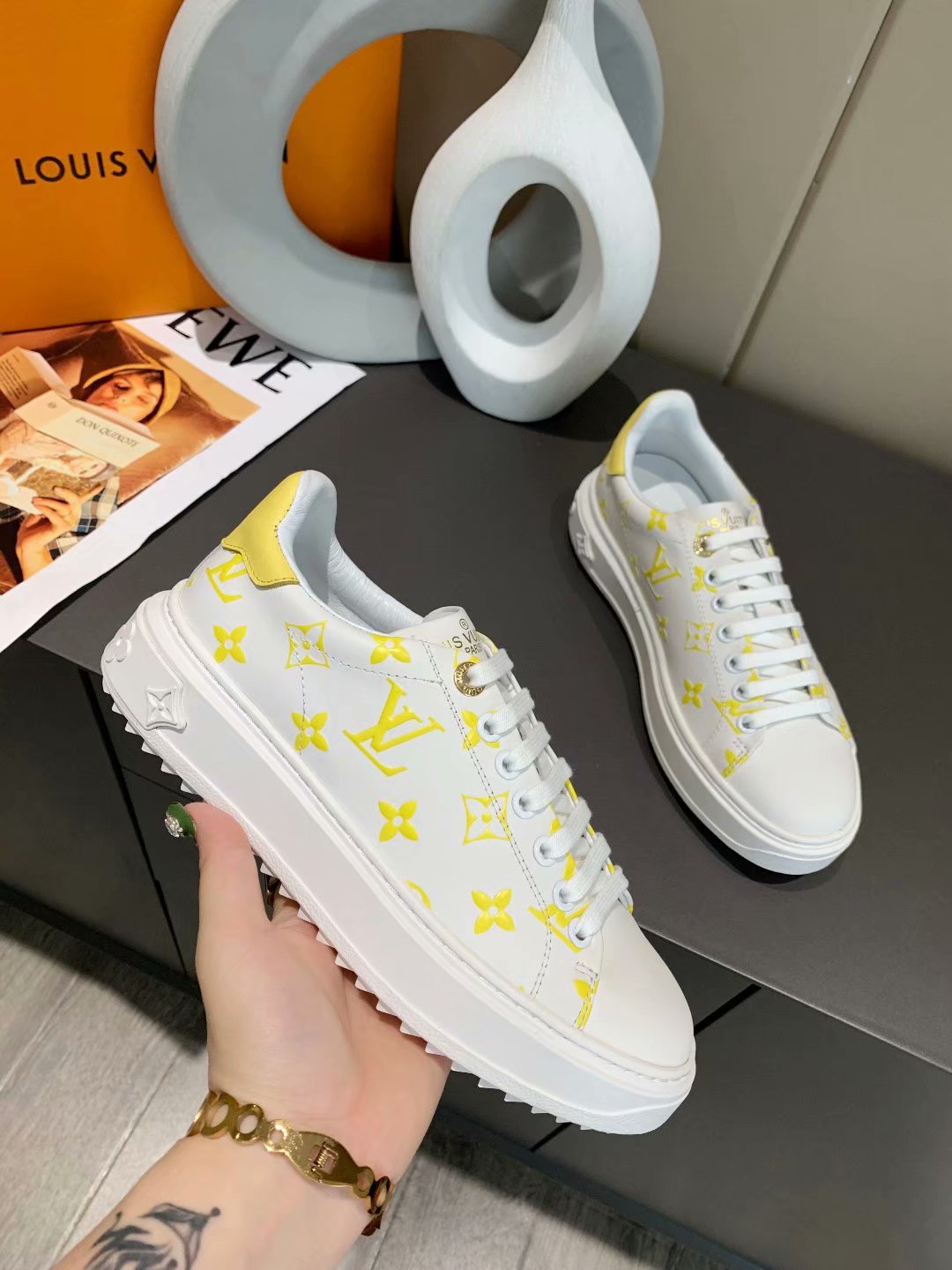 BL - LUV Time Out Yellow Sneaker